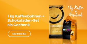 1 kg Kaffeebohnen + Geschenk