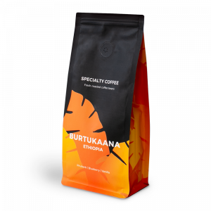 Sortenreine Kaffeebohnen „Ethiopia Burtukaana“, 250 g
