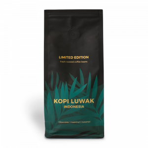 Sortenreine Kaffeebohnen „Indonesia Kopi Luwak“, 250 g