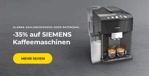 SIEMENS Kaffeemaschinen -35%