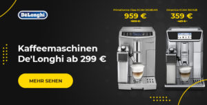 De'Longhi Kaffeevollautomaten ab 299 €