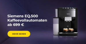 Siemens EQ.500 Kaffeevollautomaten ab 639 €