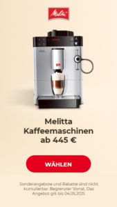 Melitta Kaffeemaschinen ab 445 €