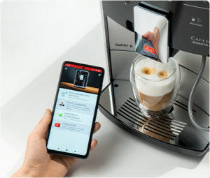 Steuerung über Smart App „Melitta® Connect“