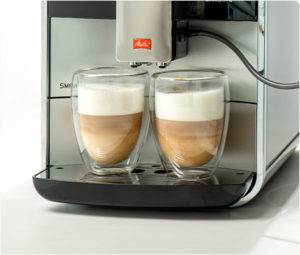 2 Portionen von milchbasierten Getränken gleichzeitig