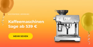 Kaffeemaschinen Sage ab 539 €