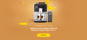 Kaffeemaschine Melitta „F85/0-101 Barista TS Smart“ 859 €