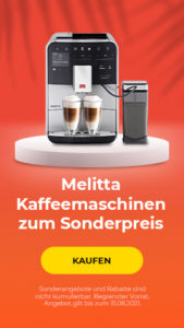 Melitta Kaffeemaschinen zum Sonderpreis