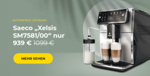 Saeco „Xelsis SM7581/00“ Kaffeemaschine nur 939 €