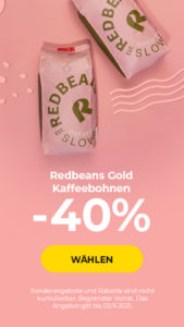 Redbeans Gold Kaffeebohnen -40%
