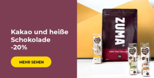 Kakao und heiße Schokolade -20%