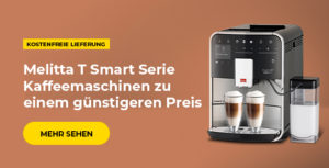 Melitta T Smart serie koffiemachines voor een lagere prijs