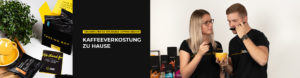 Kaffeeverkostung zu Hause