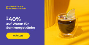 Kalte Kaffeegetränke für heiße Sommertage