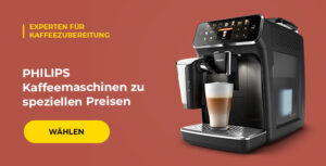 PHILIPS Kaffeemaschinen zu speziellen Preisen