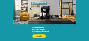 Sonderpreis für De'Longhi Kaffeemaschinen