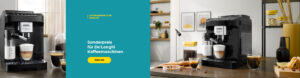 Sonderpreis für De'Longhi Kaffeemaschinen