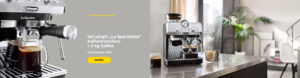 De'Longhi „La Specialista“ Kaffeemaschine + 3 kg Kaffee