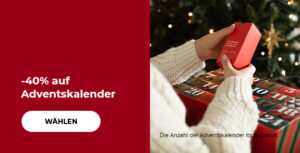-40% auf Adventskalender