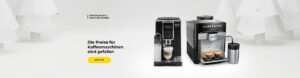 Die Preise für Kaffeemaschinen sind gefallen