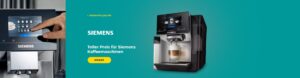 Toller Preis für Siemens Kaffeemaschinen