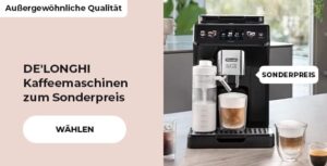 Toller Preis für De'Longhi Kaffeemaschinen