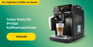Toller Preis für Philips Kaffeemaschinen