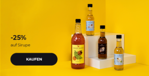 -25% auf Sirupe