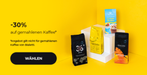 -30% auf COFFEE FRIEND gemahlenen Kaffee