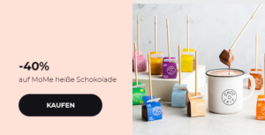 -40% auf MoMe heiße Schokolade
