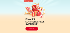 Finaler Sommerschlussverkauf