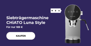 Siebträgermaschine CHiATO Luna Style