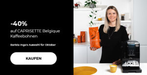 -40% auf CAPRISETTE Belgique Kaffeebohnen