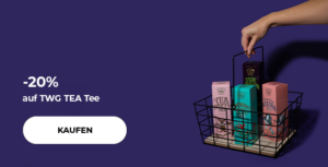 -20% auf TWG TEA Tee