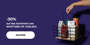 -30% auf das Sortiment von WHITTARD OF CHELSEA