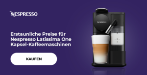 Erstaunliche Preise für Nespresso Latissima One Kapsel-Kaffeemaschinen