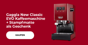 Gaggia New Classic EVO Kaffeemaschine + Stampfmatte als Geschenk