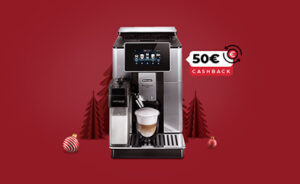 Erhalten Sie einen 50€-Gutschein! Beim Kauf einer De'Longhi Kaffeemaschine für 500 € oder mehr.