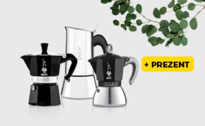 BIALETTI Mokkakanne + BIALETTI gemahlener Kaffee als Geschenk