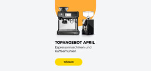 Espressomaschinen und Kaffeemühlen
